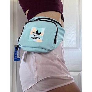 Adidas Originals• Trefoil Sport Hip Pack Halo Mint Green/White/Acid Orange